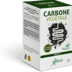 ABOCA SPA Aboca Carbone Vegetale Attivo 90 Compresse - Integratore Alimentare Sale