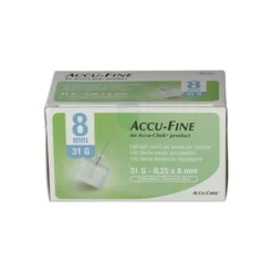 ROCHE DIAGN D.CARE Accu-Chek Ago Accu-Fine G31 8 mm Ago per Penna Insulina 100 Pezzi Discount