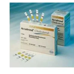 ROCHE DIAGNOSTICS SpA Accutrend Cholesterol Controllo Colesterolo 5 Strisce Reattive Outlet