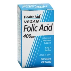 HEALTH AID Acido Folico 90 capsule - Integratore Alimentare Sale