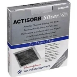3M TGA Actisorb Silver Medicazione Carbone Attivo 10,5x10,5 cm3 pezzi Online
