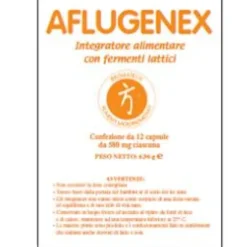 BROMATECH Aflugenex 12 Capsule - Integratore con Fermenti Lattici Best