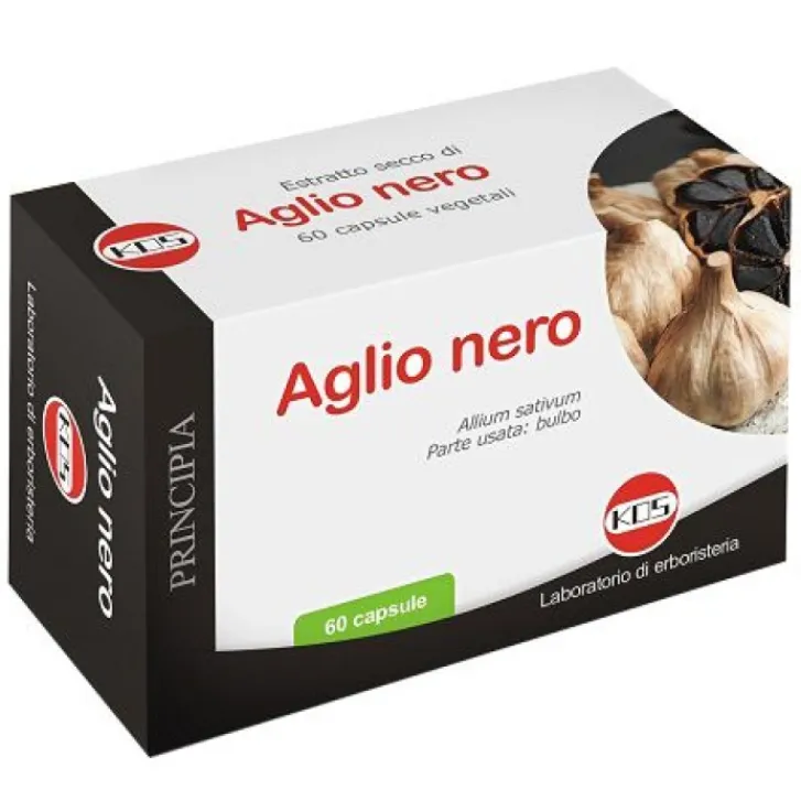 KOS Srl Aglio Nero Estratto Secco Kos 60 capsule - Integratore Alimentare Online