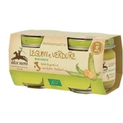 ALCE NERO SpA Alce Nero Omogeneizzato Legumi con Verdure Biologico 2 x 80 grammi Online