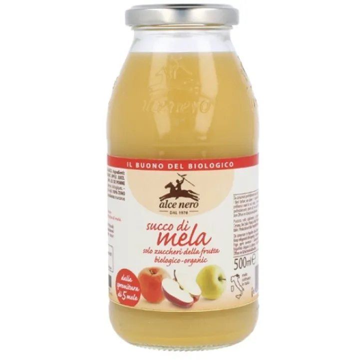ALCE NERO SpA Alce Nero Succo di Mela Bio 500 ml Sale