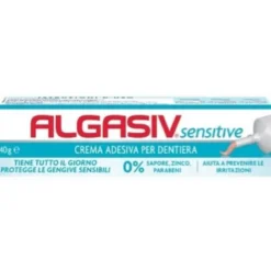 COMBE ITALIA Srl Algasiv Sensitive Crema Adesiva per Protesi Dentaria 40 grammi Sale