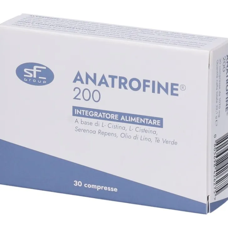 SF GROUP SIKELIA Anatrofine 200 30 Compresse - Integratore Benessere Capelli Hot