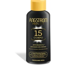 PERRIGO ITALIA Srl Angstrom Latte Solare Ultra Idratante SPF 15 Corpo 200 ml Discount