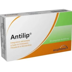 ECUPHARMA Antilip 20 Compresse - Integratore per il Colesterolo Sale