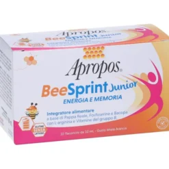 DESA PHARMA Apropos Beesprint Junior 10 flaconcini - Integratore Energia e Memoria New