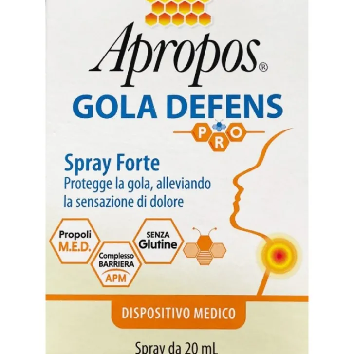 DESA PHARMA Apropos Gola Defens Spray Forte 20 ml Clearance