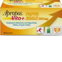 DESA PHARMA Apropos Vita+ Pappa Reale 20 Flaconcini 500 mg - Integratore Alimentare Hot