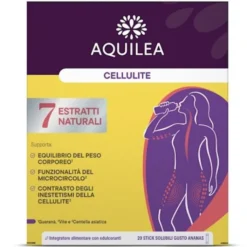 URIACH ITALY Srl Aquilea Cellulite 20 stick - Integratore Inestetismi Cellulite e Microcircolo Best