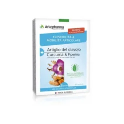 ARKOFARM Srl Arkocapsule Complex Artiglio del Diavolo Curcuma e Piperina 40 Capsule - Integratore Alimentare Sale