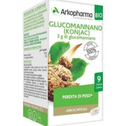 ARKOFARM Srl Arkocapsule Glucomannano 130 Capsule - Integratore Controllo del Peso Corporeo New