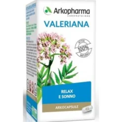 ARKOFARM Srl ArkoCapsule Valeriana 45 Capsule - Integratore Sonno e Relax
