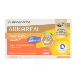 ARKOFARM Srl Arkoroyal Pappa Reale 2500 mg 10 Fiale - Integratore Difese Immunitarie Senza Zucchero Discount