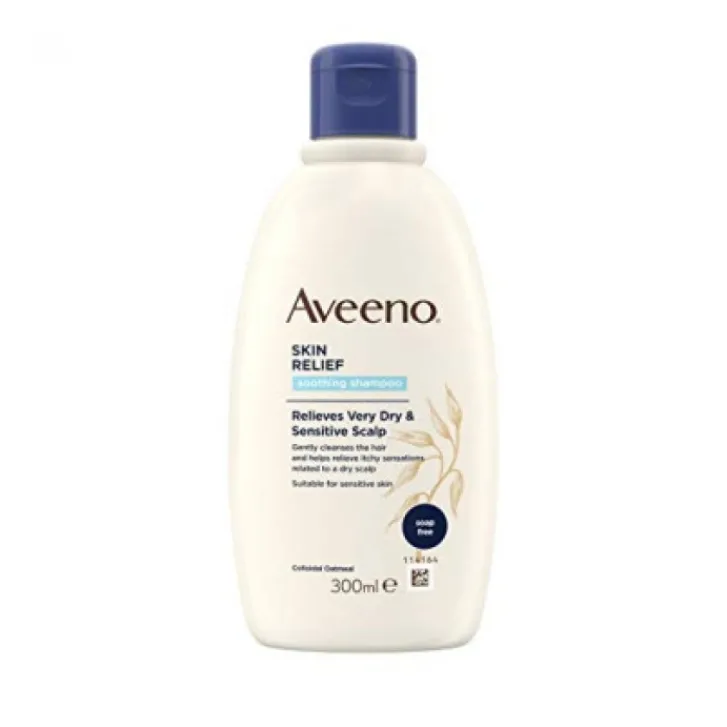 JOHNSON&JOHNSON Aveeno Skin Relief Shampoo 300 ml New