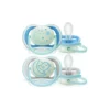 PHILIPS SpA Avent Succhietto Notte in Silicone 0-6 Mesi 2 Pezzi Clearance
