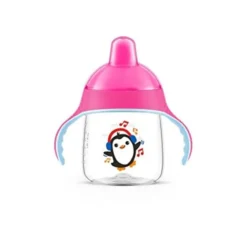 PHILIPS SpA Avent Tazza Decorata con Beccuccio Rosa 340 ml Best