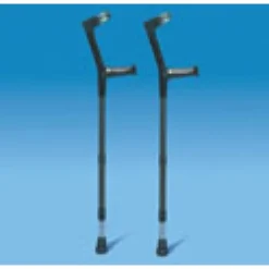 SAFETY Bastone Canadese Senza Ammortizzatori 2 stampelle Clearance