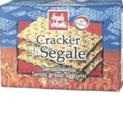 BIOTOBIO Srl Baule Volante Crackers Segale 250 grammi Hot
