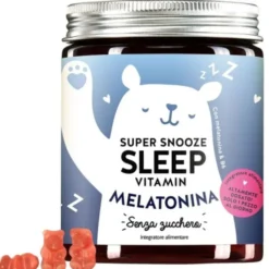BEAUTYBEARS GmbH Bears with Benefit Super Snooze Sleep 45 caramelle gommose - Integratore di Melatonina Best