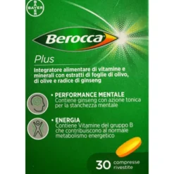 BAYER SpA Berocca Plus 30 compresse - Integratore Alimentare Sale