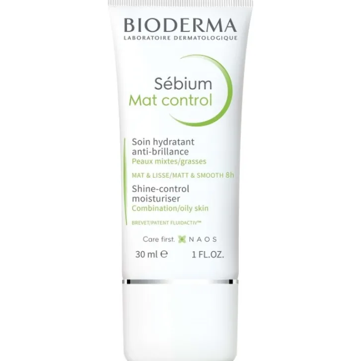 BIODERMA ITALIA Srl Bioderma Sebium Mat Control Crema Viso Opacizzante Pelle Grassa 30 ml Clearance