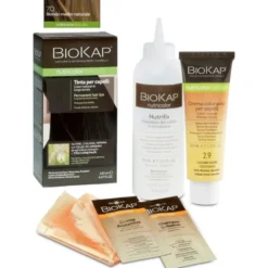 BIOS LINE Biokap Nutricolor Delicato 7.0 Biondo Medio - Tintura per Capelli