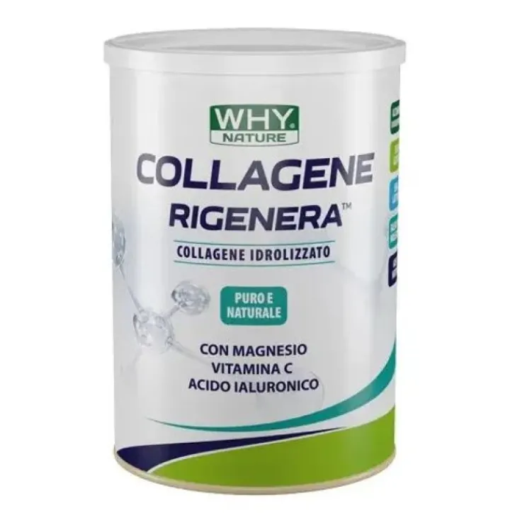 BIOVITA Srl Biovita Why Nature Rigenera gusto Neutro 330g - Integratore di Collagene Sale