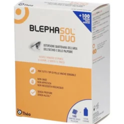 THEA FARMA SpA Blephasol Duo 100 ml + 100 Garze Clearance