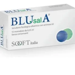 SOOFT ITALIA SpA Blu Sal A Gocce Oculari Soluzione Oftalmica Isotonica 15 Flaconcini Hot