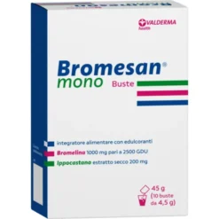 VALDERMA Srl Bromesan Mono 10 Bustine - Integratore Alimentare