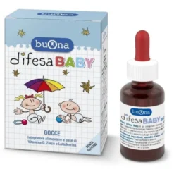 BUONA SPA Buona Difesa Baby Gocce 20 ml - Integratore Vitamina D, Zinco e Lattoferrina Online