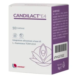 URIACH ITALY Srl Candilact E4 10 Capsule - Integratore per la Flora Batterica Discount