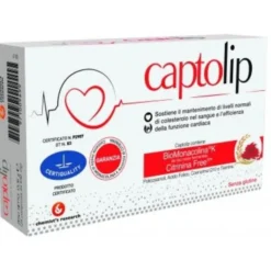 CHEMIST'S RESEARCH Srl Captolip 24 Compresse - Integratore per il Colesterolo New
