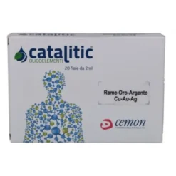 CEMON Srl Cemon Catalitic Oligoelementi Rame/Oro/Argento 20 Fiale da 2 ml Hot