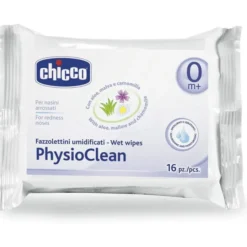 CHICCO (ARTSANA SpA) Chicco Fazzolettini Umidificati Physioclean 16 Pezzi Neonati Online