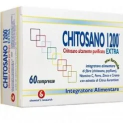 CHEMIST'S REASERCH Chitosano 1200 60 Compresse - Integratore Alimentare Best