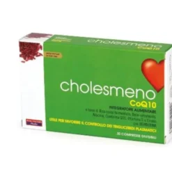 VITAL FACTORS ITALIA Srl Cholesmeno CoQ10 30 Compresse - Integratore per il Colesterolo Sale