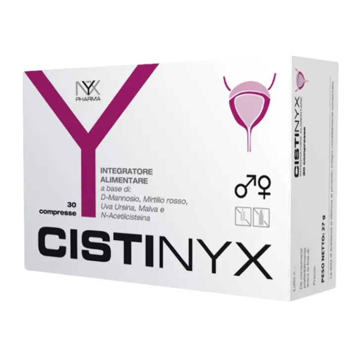 CENTRO PROD SERVIZI Cistinyx 30 Compresse - Integratore Alimentare Vie Urinarie Sale