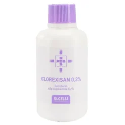 OLCELLI FARMACEUTICI Srl Clorexisan Collutorio alla Clorexidina 0,2 % 150 ml Hot