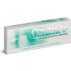 FIDIA FARMACEUTICI SpA Contacta Lens Daily Yal Lenti a Contatto per la Miopia Diottria -8,0 15 Lenti