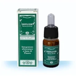 DECA LABORATORIO CHIMICO Srl Defluor Gocce 10 ml - Integratore Alimentare Sale