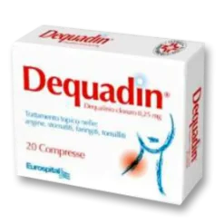 PRODOTTI FMC Dequadin 0,25 mg Dequalinio 20 Pastiglie Clearance