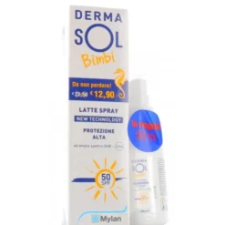 MEDA PHARMA SpA Dermasol Solare New Technology Latte Spray Bambino SPF 50+ Protezione Molto Alta 125 ml Best