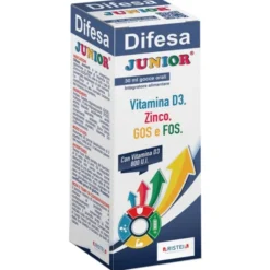 ARISTEIA FARMACEUTICI Srl Difesa Junior Gocce 30 ml - Integratore Difese Immunitarie e Flora Intestinale Outlet