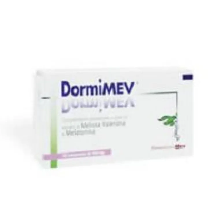 AGAVE Srl Dormimev 30 Compresse - Integratore Insonnia Best