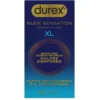 RECKITT BENCKISER Durex Nude Sensation XL Preservativi Senza Lattice 6 Pezzi Sale